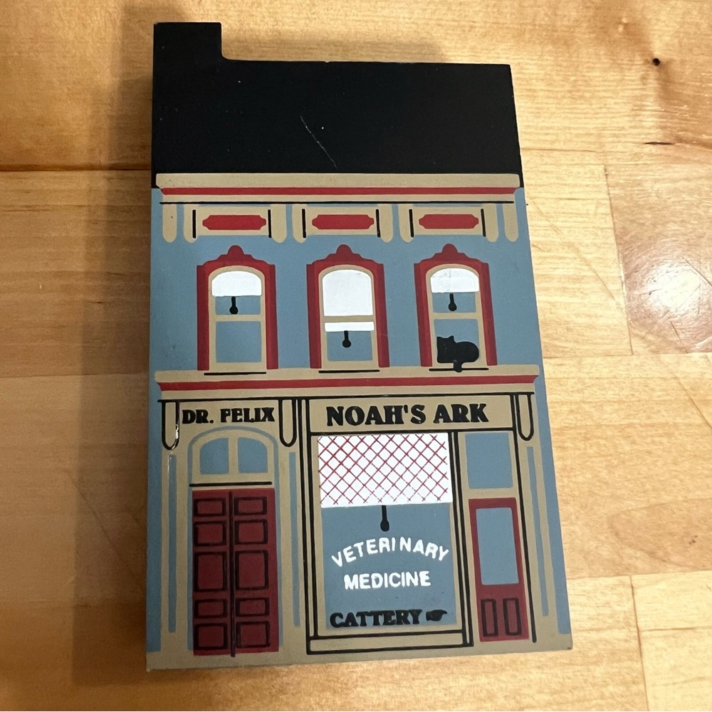 Vintage ‘90s Six Piece The Cat’s Meow Series Village Lot Collector Series - Picture 4 of 15